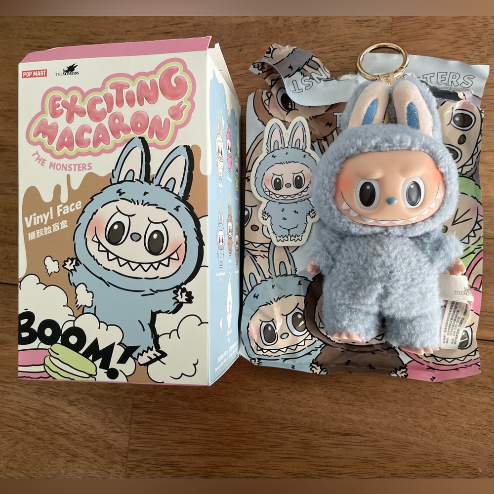 The Monsters Exciting Macaron Series Labubu Sea Salt Coconut